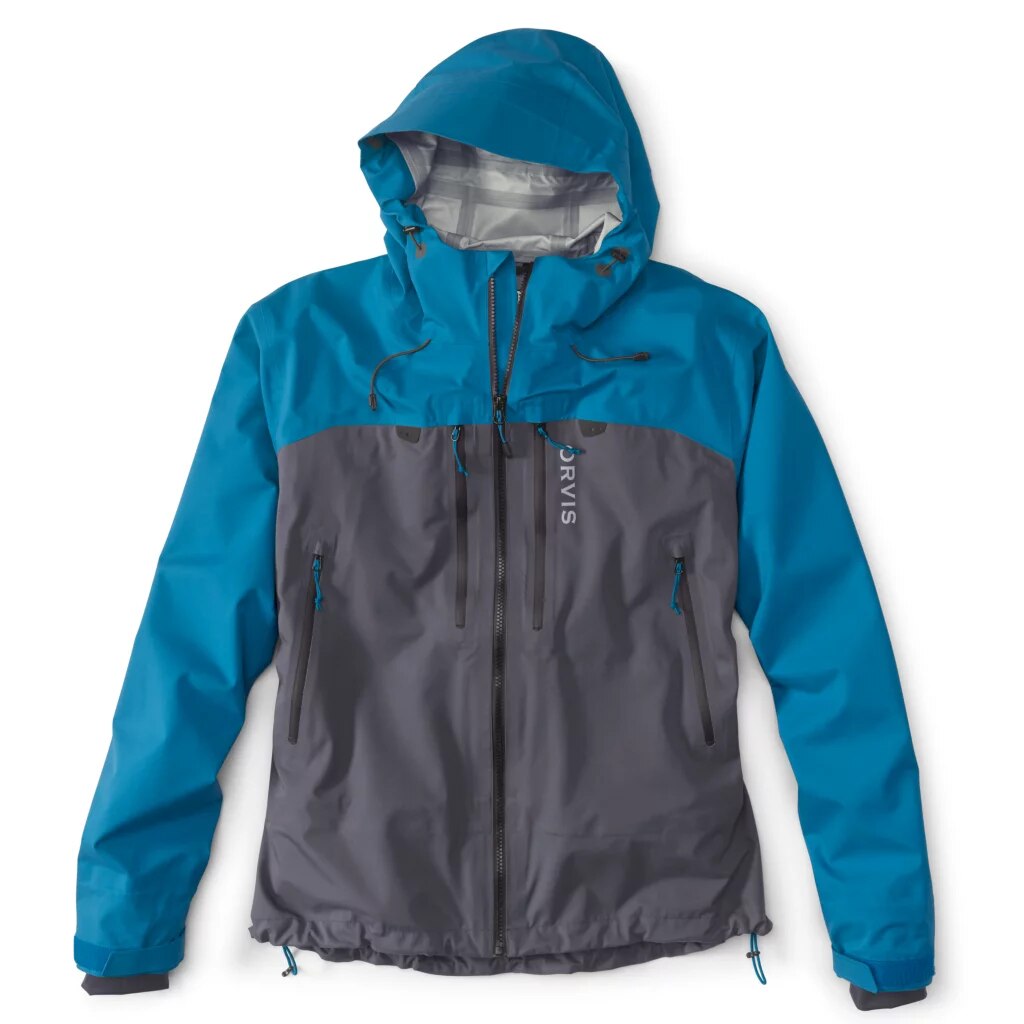 Men's Orvis Ultralight Wading Jacket in Evening Blue